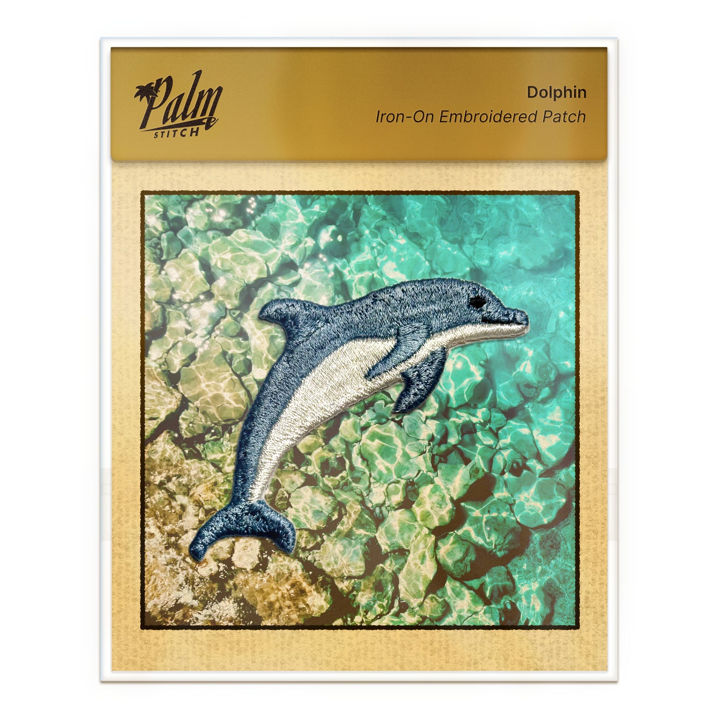 Tropical Fish Patch - Dolphin