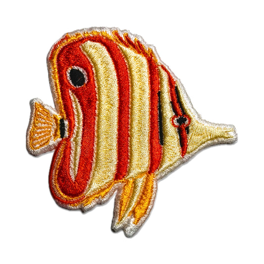 Tropical Fish Patch - Copperband Butterflyfish