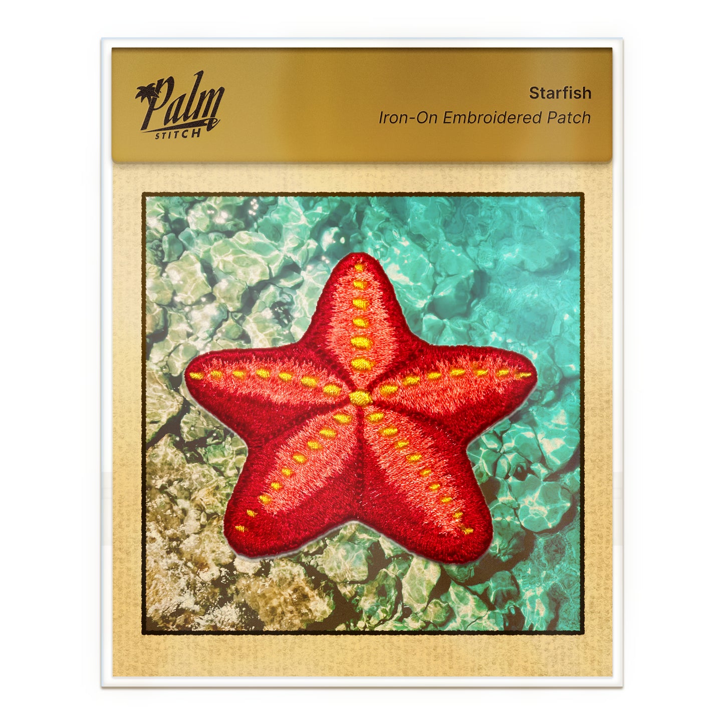 Tropical Fish Patch - Starfish